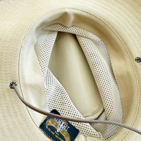 Henschel - Style # 140343 Mesh Aussie Grande 3.5 Inch Brim Hat - Picture 4 of 10